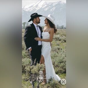 Unaltered brand new 100% silk gown by Grace Loves Lace